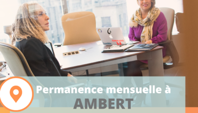 Permanence mensuelle de nos équipes à AMBERT