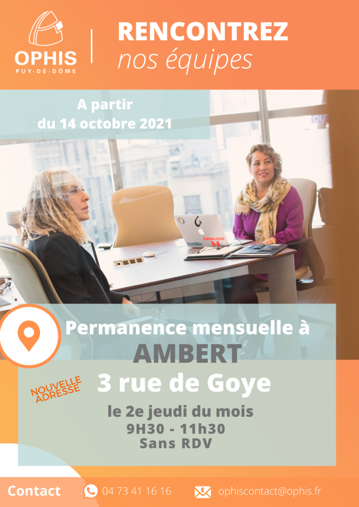 flyers des permanences AMBERT