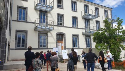 Visite du chantier des futurs logements de la Villa St Joseph à Châtel-Guyon