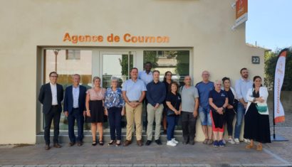 Inauguration d'une agence OPHIS à Cournon-d'Auvergne
