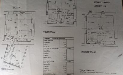 Appartement T5 et + 103m² 63122 ST GENES CHAMPANELLE