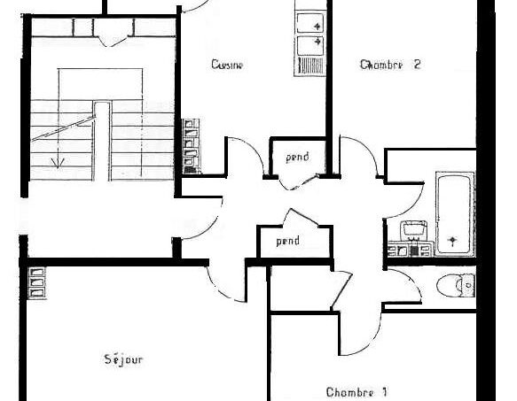 Appartement T3 61m² 63550 ST REMY SUR DUROLLE - Image 2